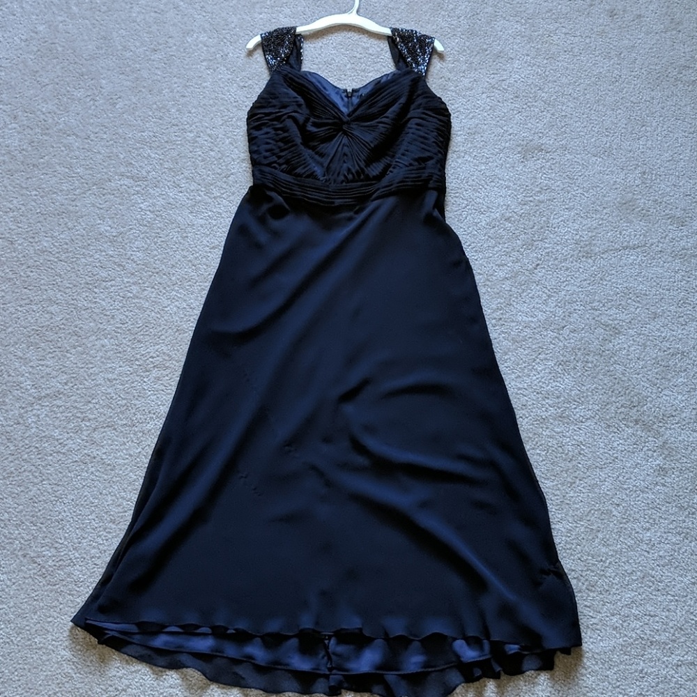 Ralph Lauren Navy Blue Cocktail dress size 14
